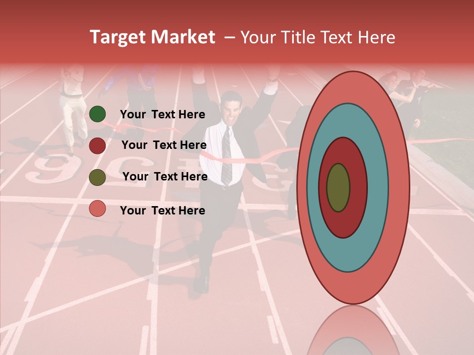 Winner Sprint Champion PowerPoint Template