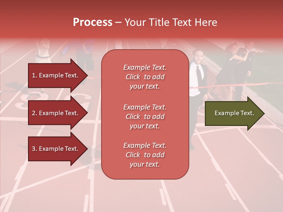 Winner Sprint Champion PowerPoint Template
