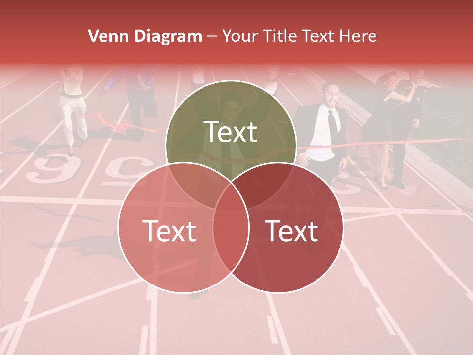 Winner Sprint Champion PowerPoint Template