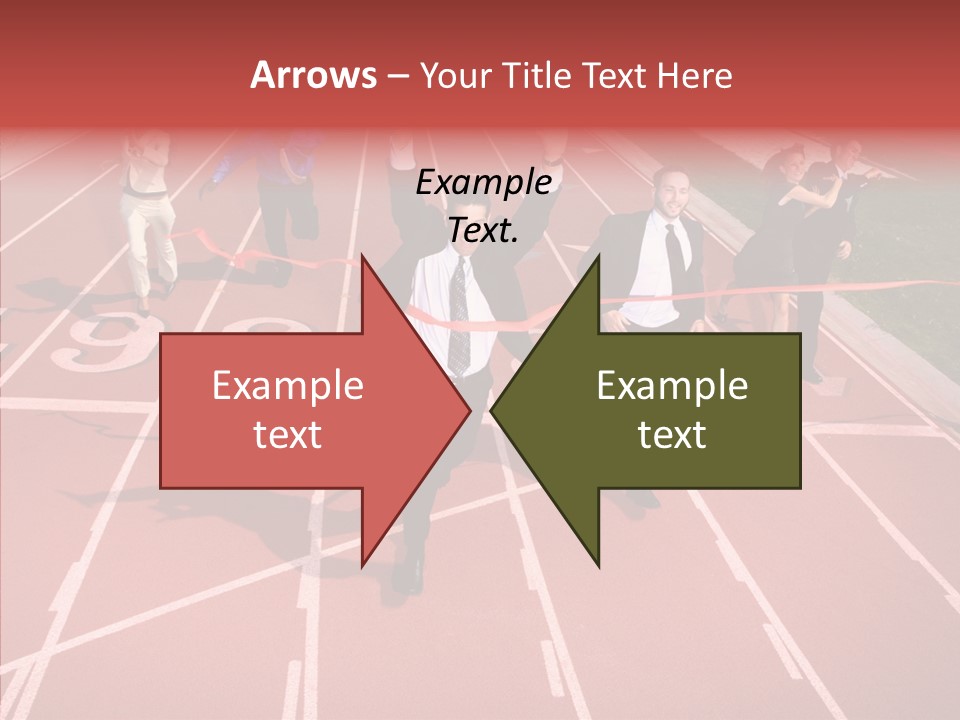 Winner Sprint Champion PowerPoint Template