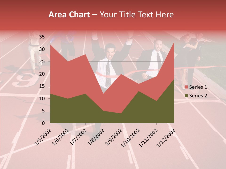 Winner Sprint Champion PowerPoint Template