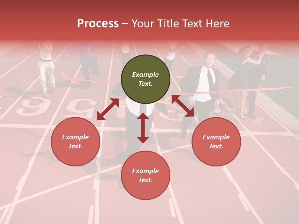 Winner Sprint Champion PowerPoint Template