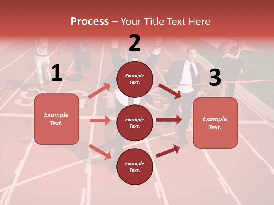 Winner Sprint Champion PowerPoint Template