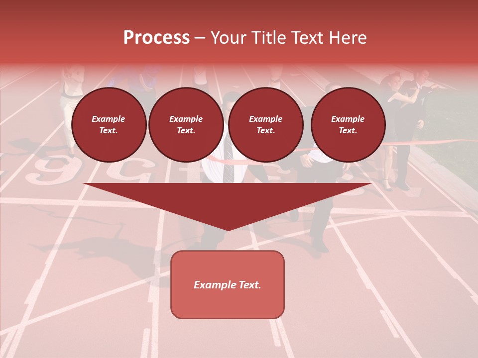 Winner Sprint Champion PowerPoint Template