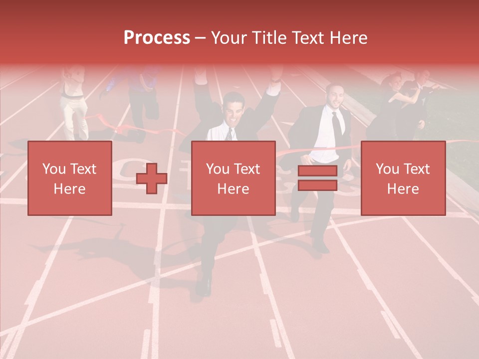 Winner Sprint Champion PowerPoint Template