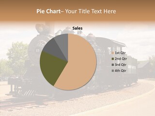 Motion Transportation Rails PowerPoint Template