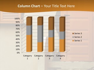 Building Step Entrance PowerPoint Template