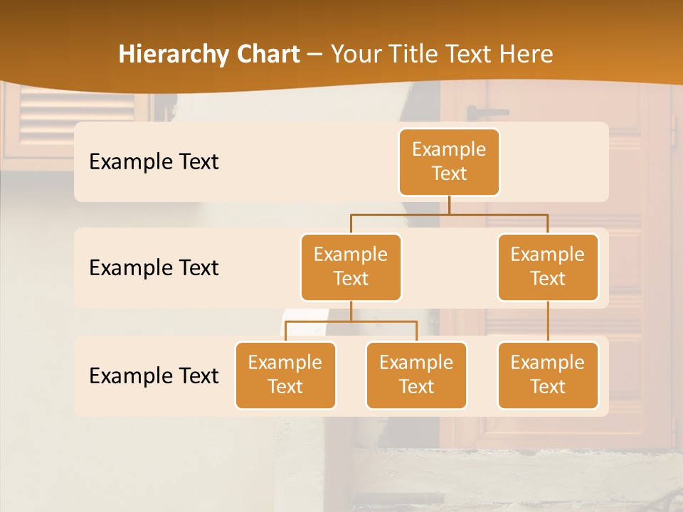 Building Step Entrance PowerPoint Template