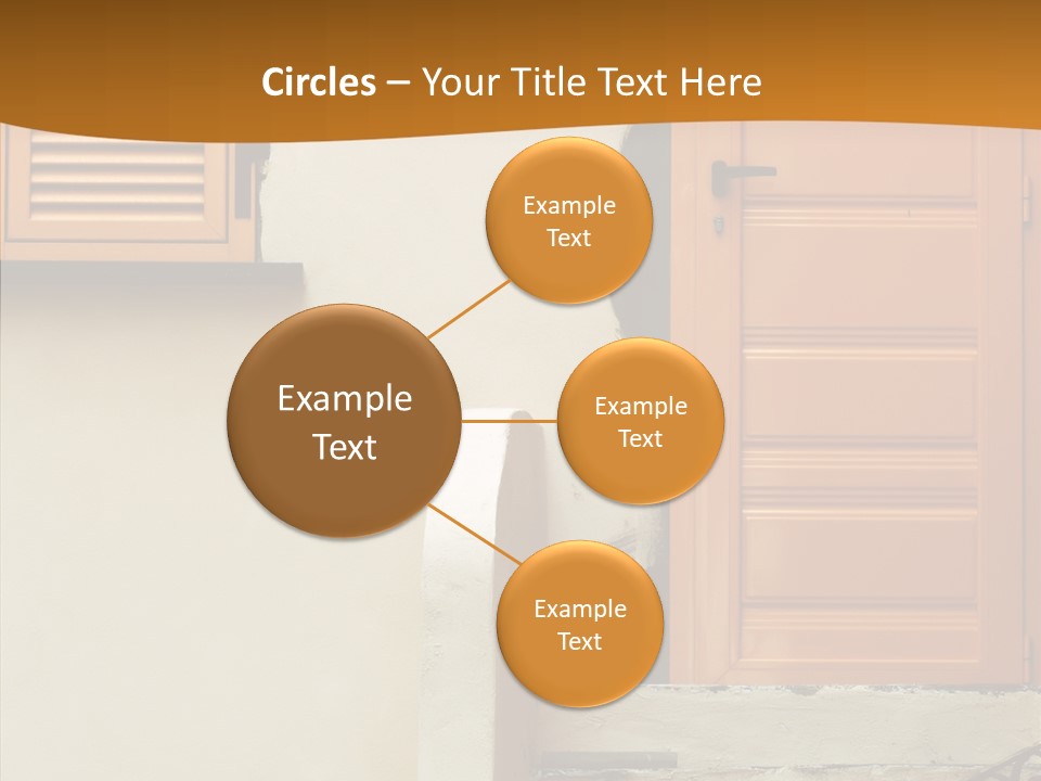 Building Step Entrance PowerPoint Template