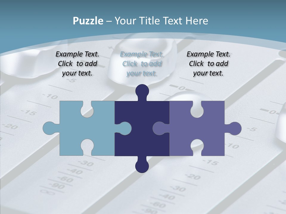 Soundboard Board Slider PowerPoint Template