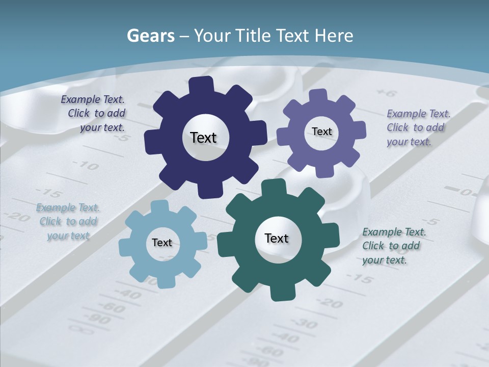 Soundboard Board Slider PowerPoint Template