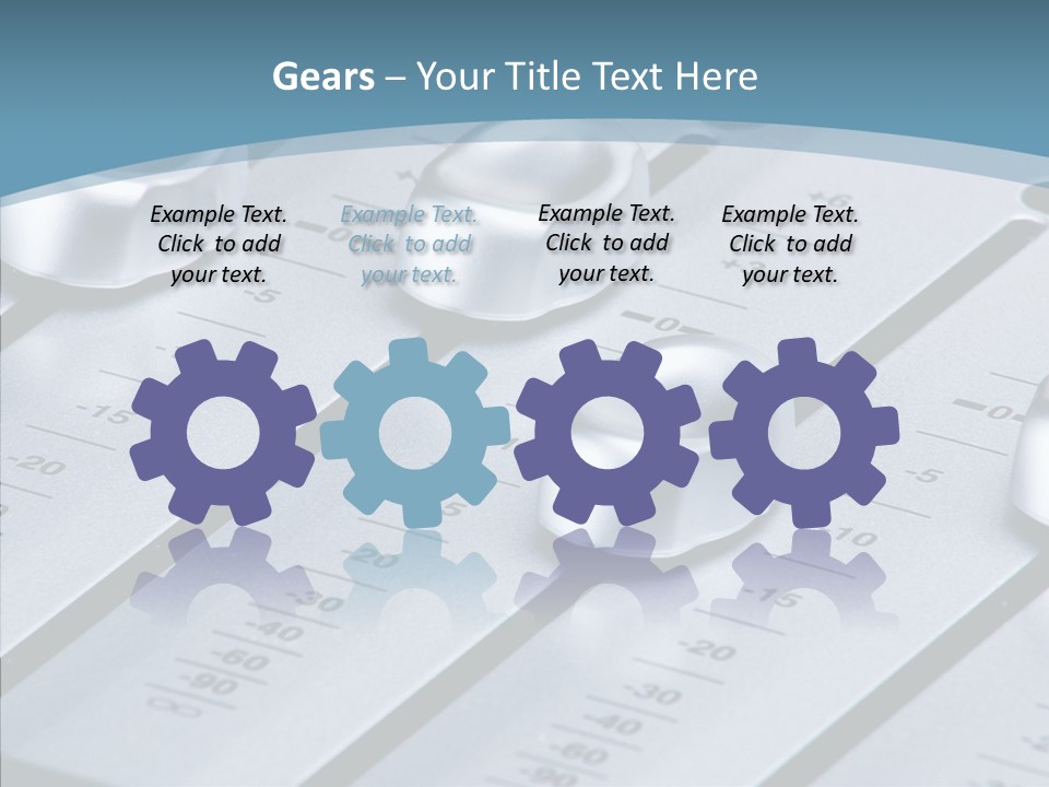 Soundboard Board Slider PowerPoint Template