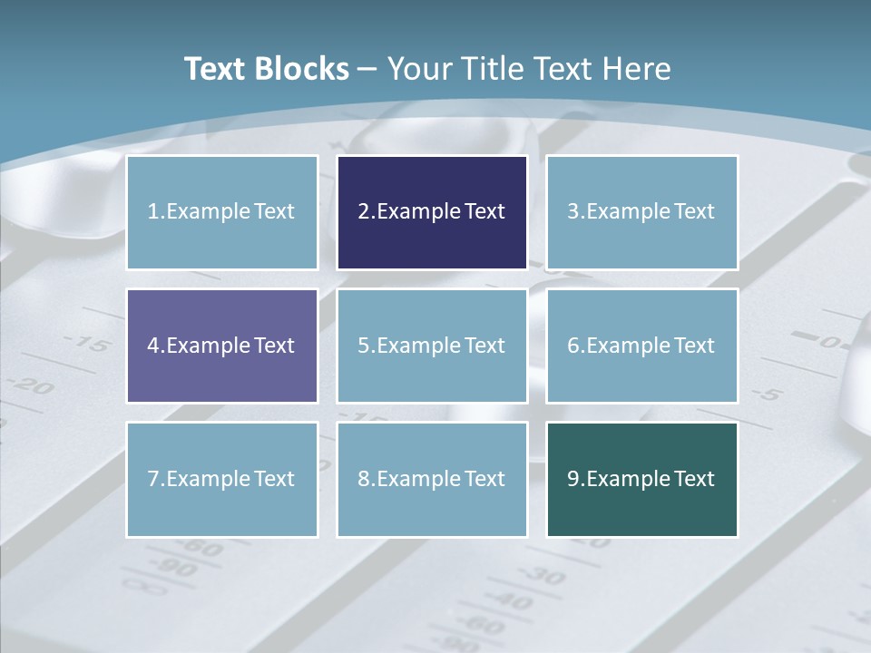 Soundboard Board Slider PowerPoint Template