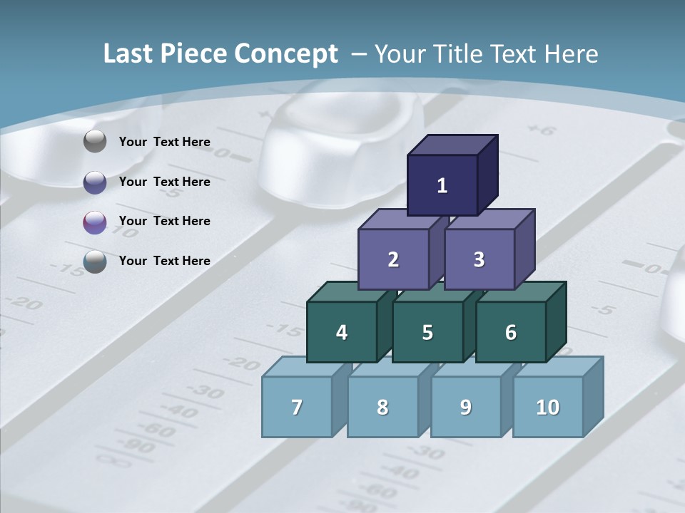 Soundboard Board Slider PowerPoint Template