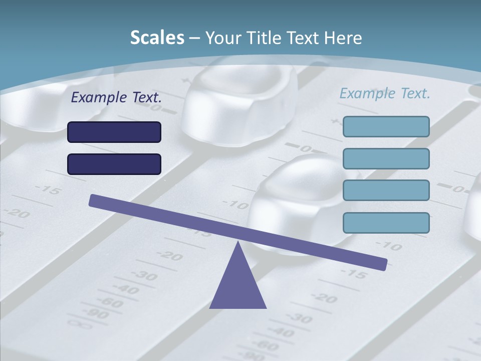 Soundboard Board Slider PowerPoint Template