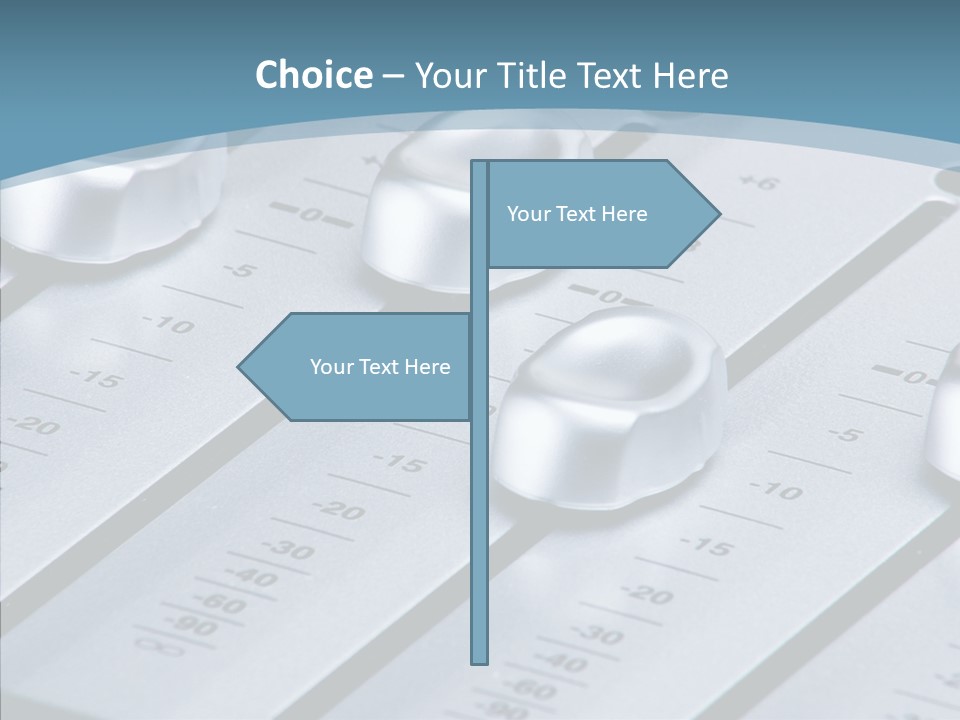 Soundboard Board Slider PowerPoint Template