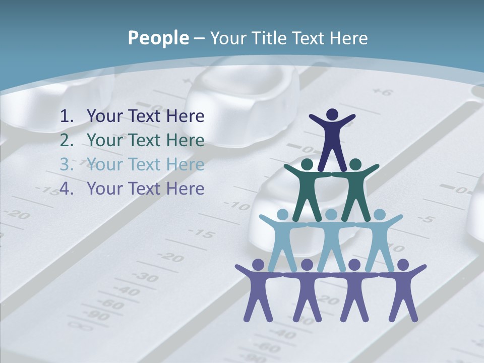 Soundboard Board Slider PowerPoint Template