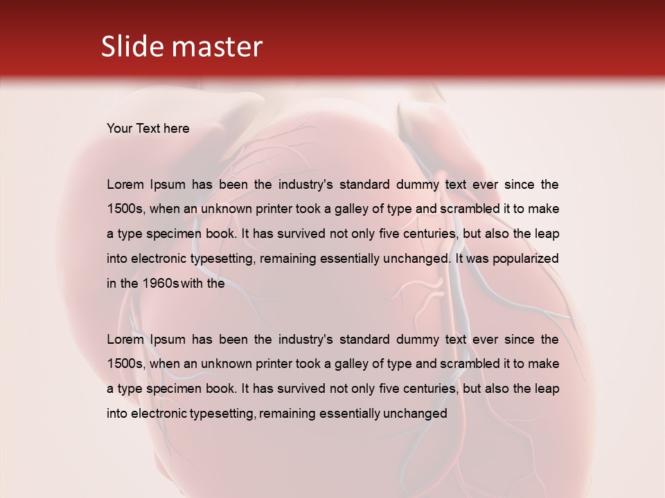 Body Health Illustration PowerPoint Template