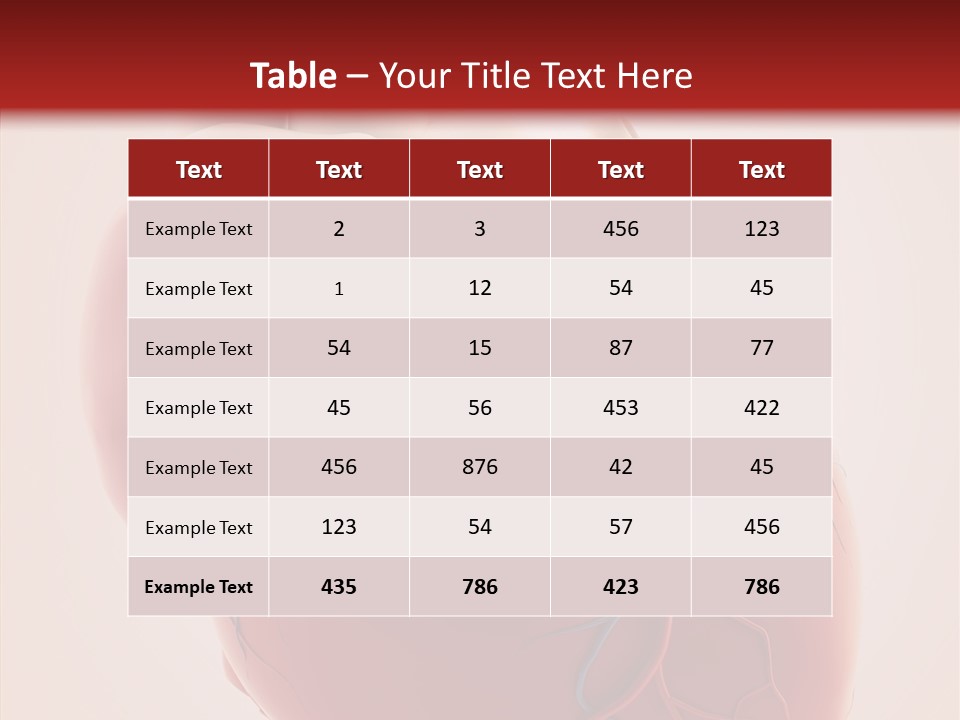 Body Health Illustration PowerPoint Template