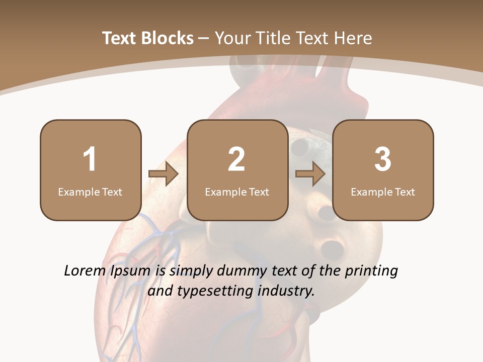 Health Care Real Cardiovascular PowerPoint Template