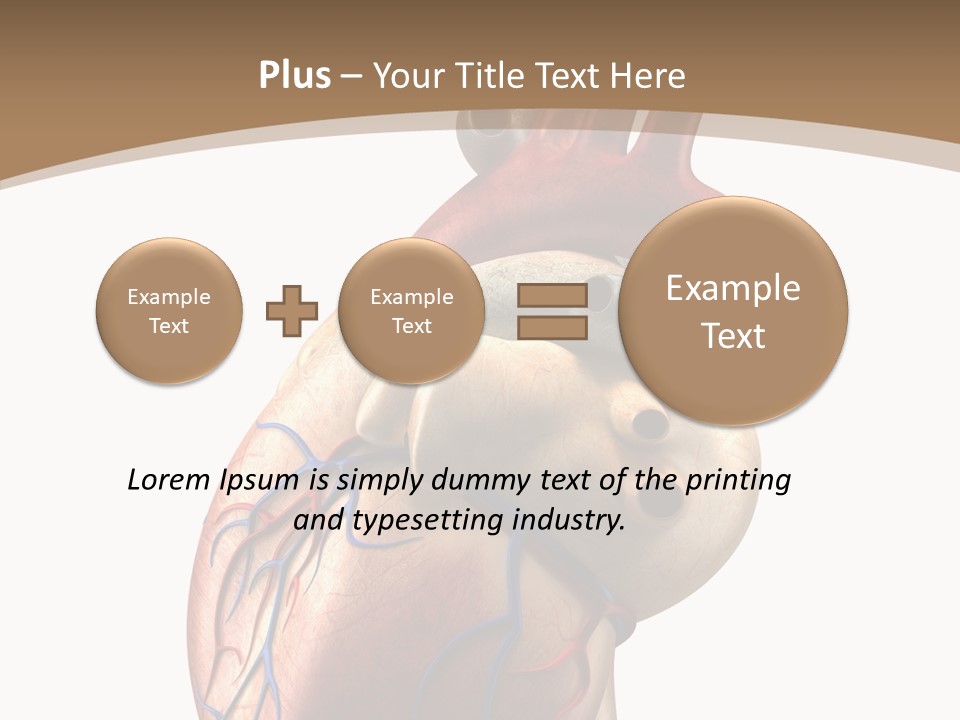 Health Care Real Cardiovascular PowerPoint Template