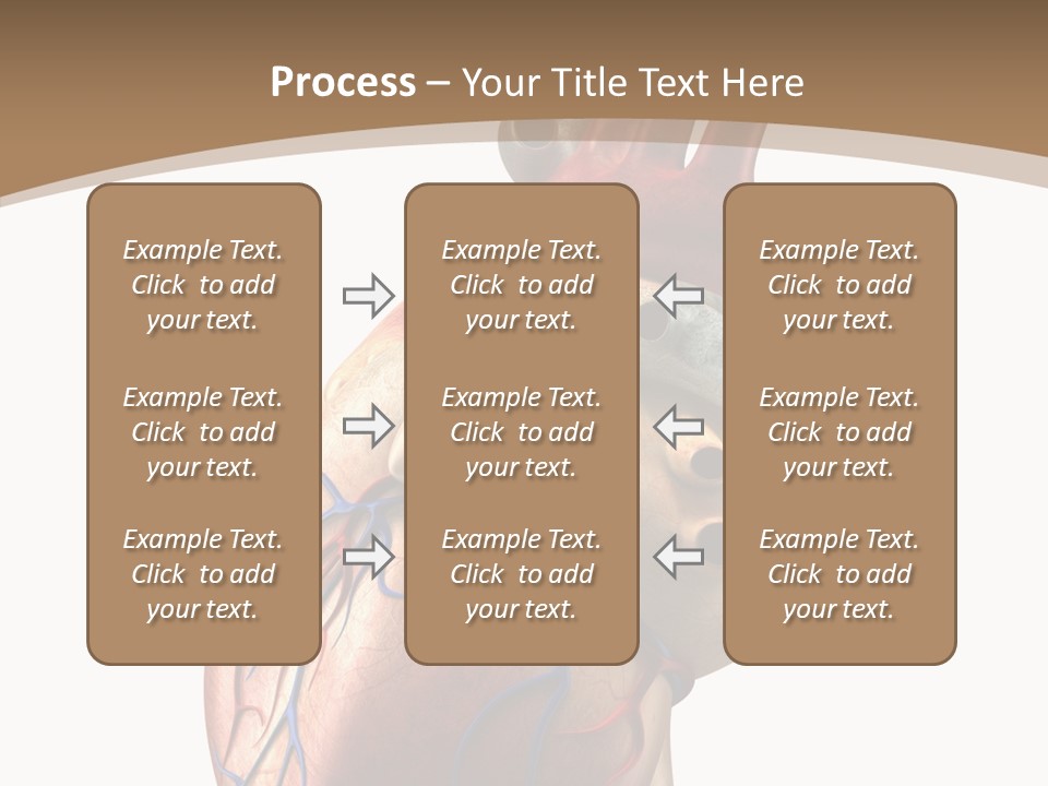 Health Care Real Cardiovascular PowerPoint Template