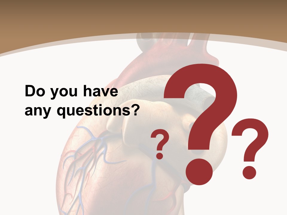 Health Care Real Cardiovascular PowerPoint Template