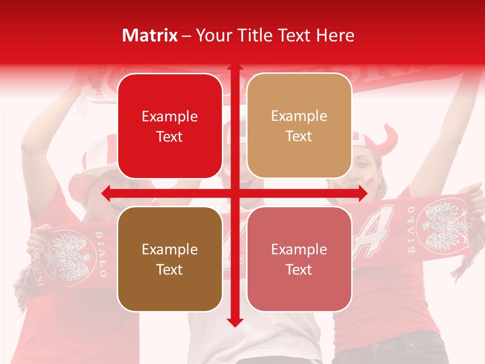 People White Women PowerPoint Template