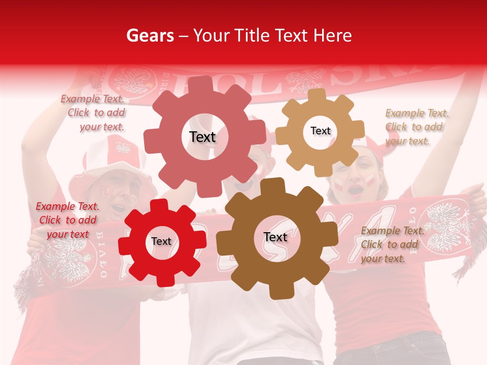 People White Women PowerPoint Template