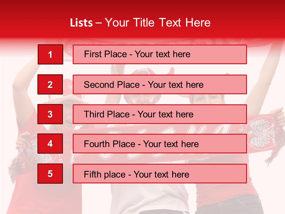 People White Women PowerPoint Template