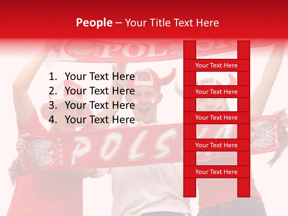 People White Women PowerPoint Template