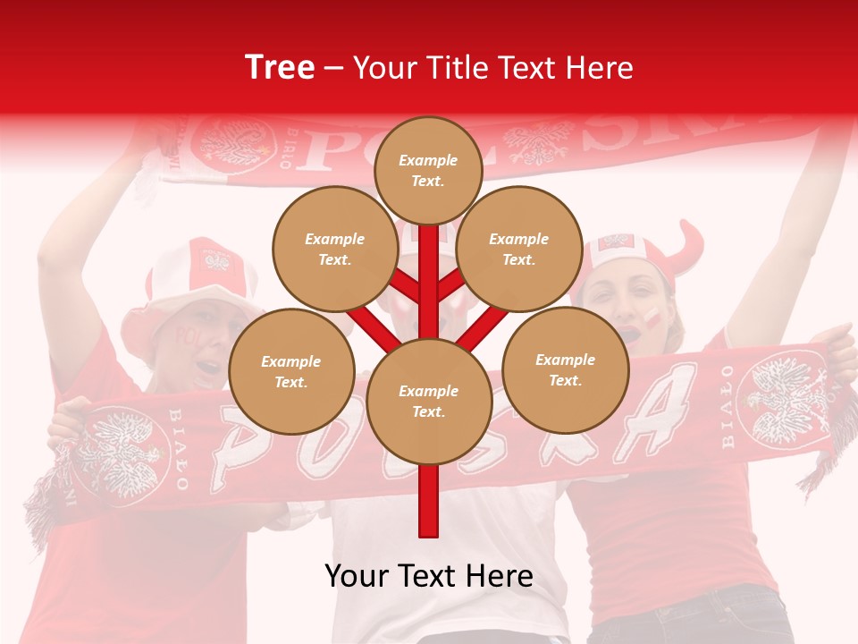 People White Women PowerPoint Template