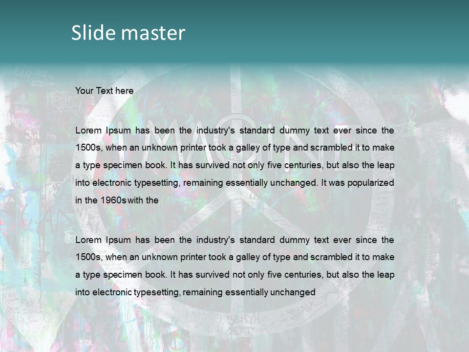 Drawing Label Scribble PowerPoint Template