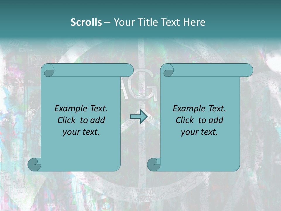 Drawing Label Scribble PowerPoint Template
