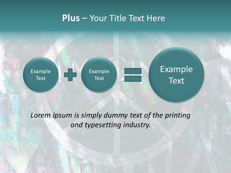Drawing Label Scribble PowerPoint Template