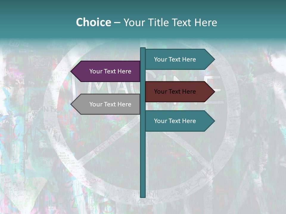 Drawing Label Scribble PowerPoint Template