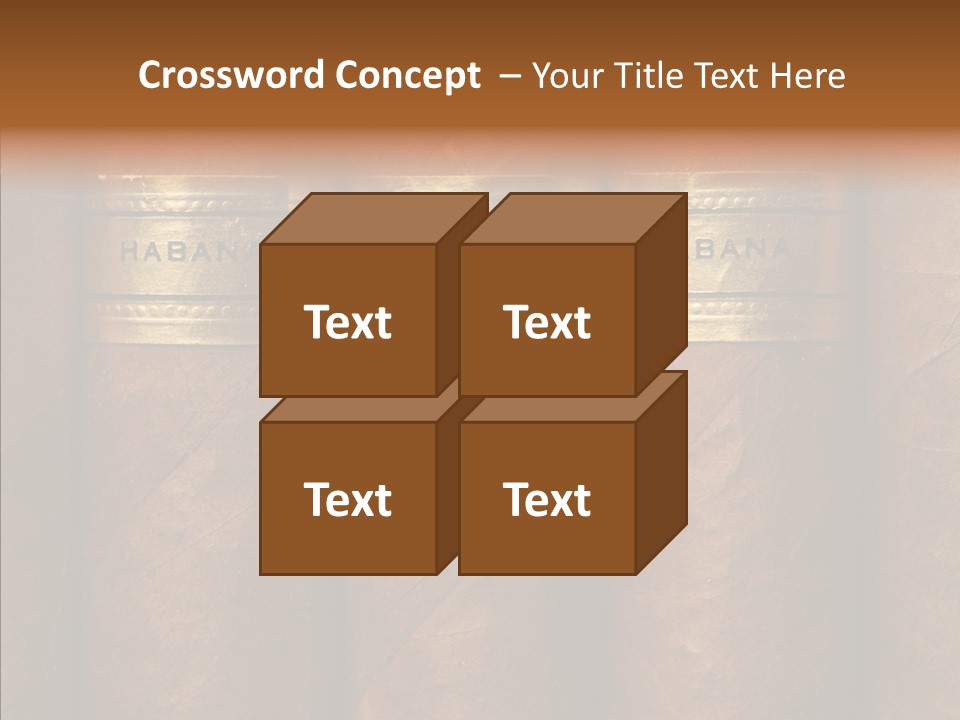 Business Cuban Cancer PowerPoint Template