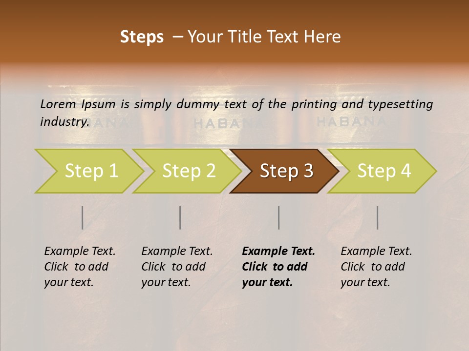 Business Cuban Cancer PowerPoint Template
