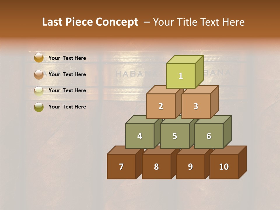 Business Cuban Cancer PowerPoint Template