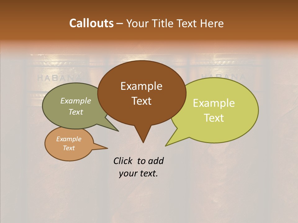 Business Cuban Cancer PowerPoint Template