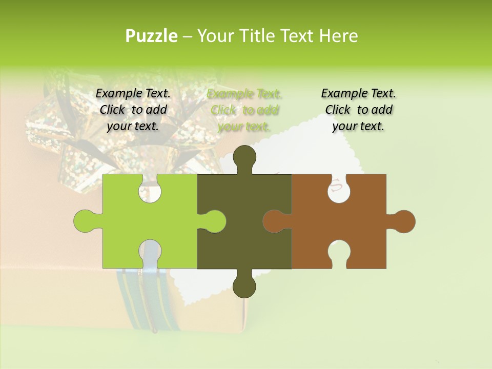 Parcel Package Shiny PowerPoint Template