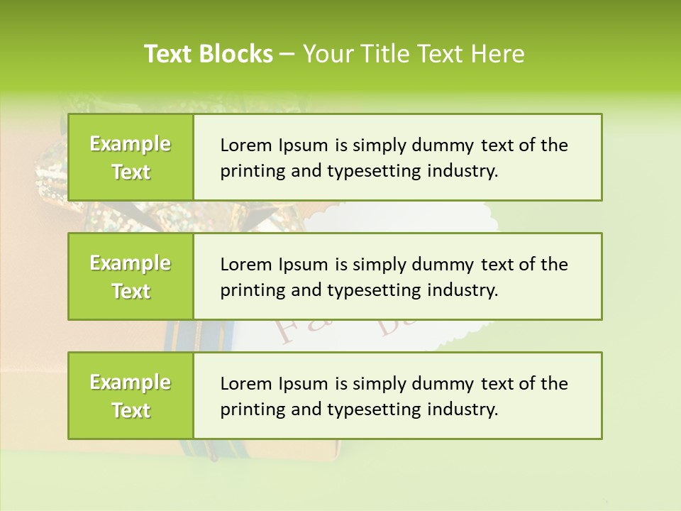 Parcel Package Shiny PowerPoint Template
