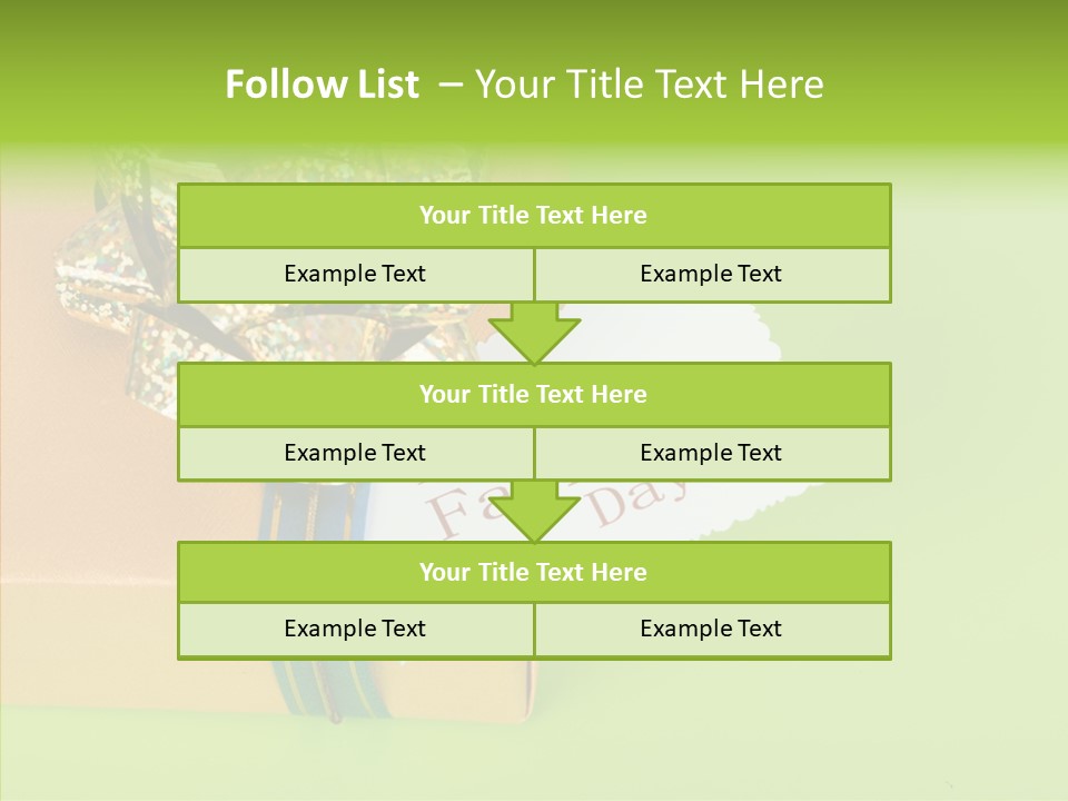 Parcel Package Shiny PowerPoint Template