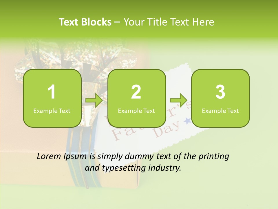Parcel Package Shiny PowerPoint Template