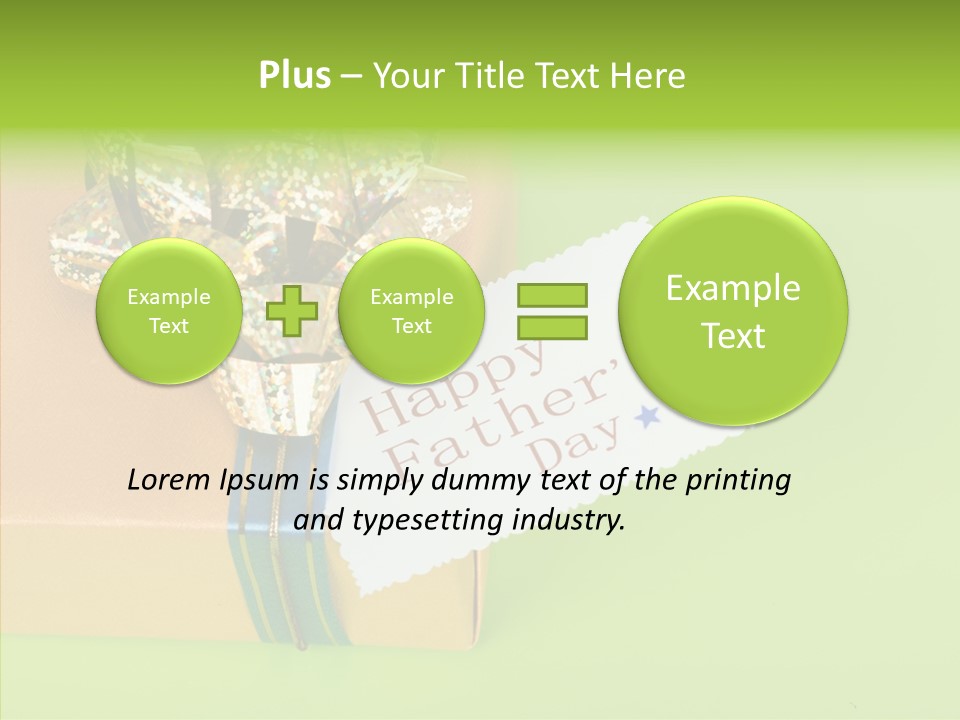 Parcel Package Shiny PowerPoint Template