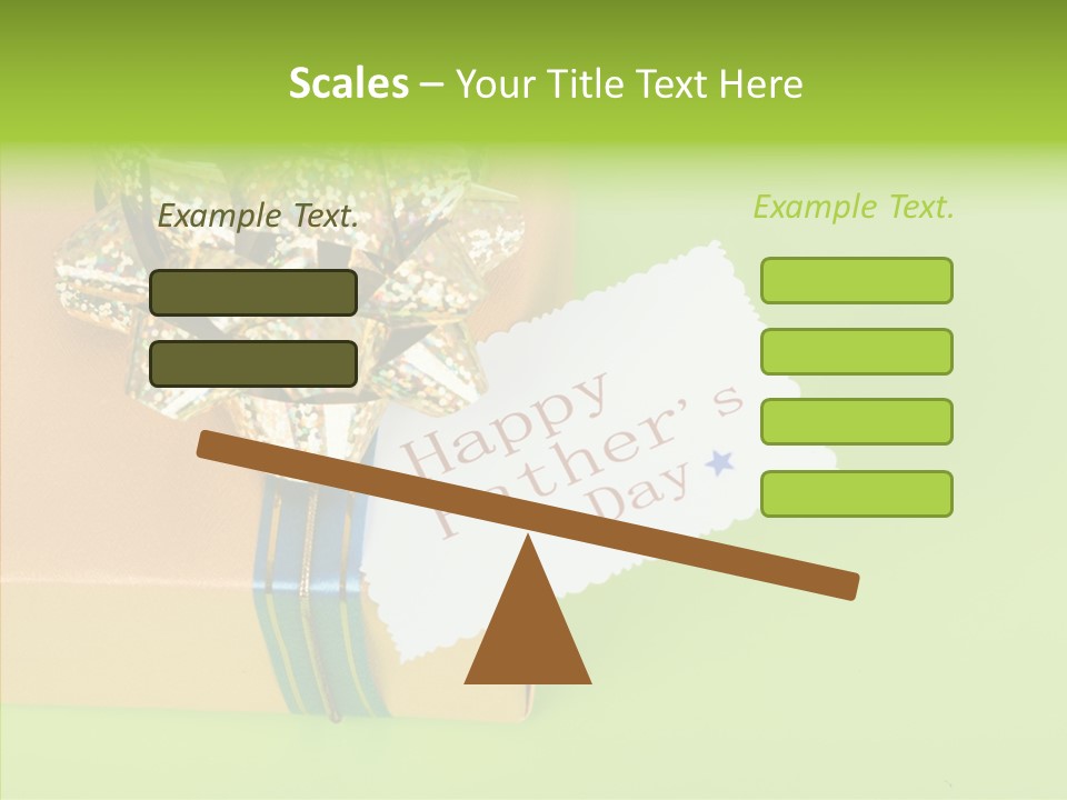 Parcel Package Shiny PowerPoint Template