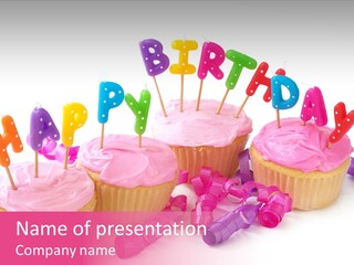 Snack Happy Birthday PowerPoint Template