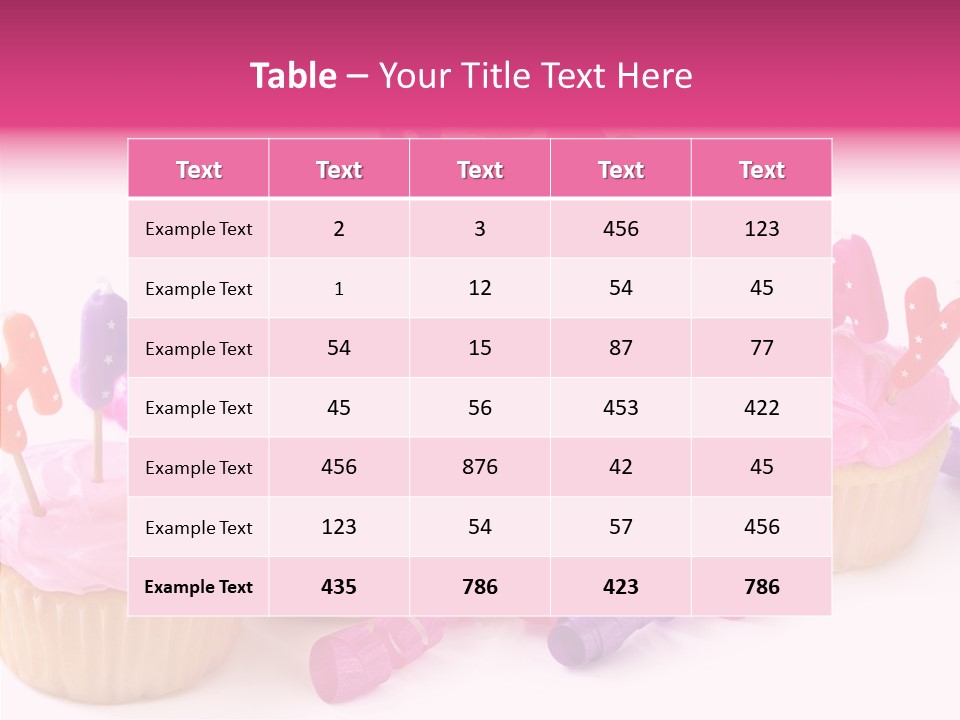 Snack Happy Birthday PowerPoint Template