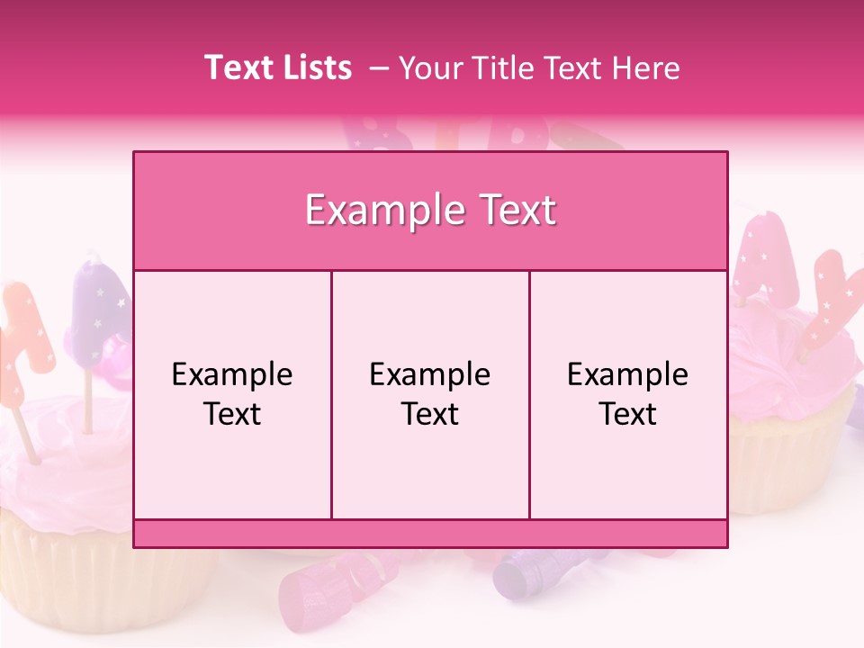 Snack Happy Birthday PowerPoint Template