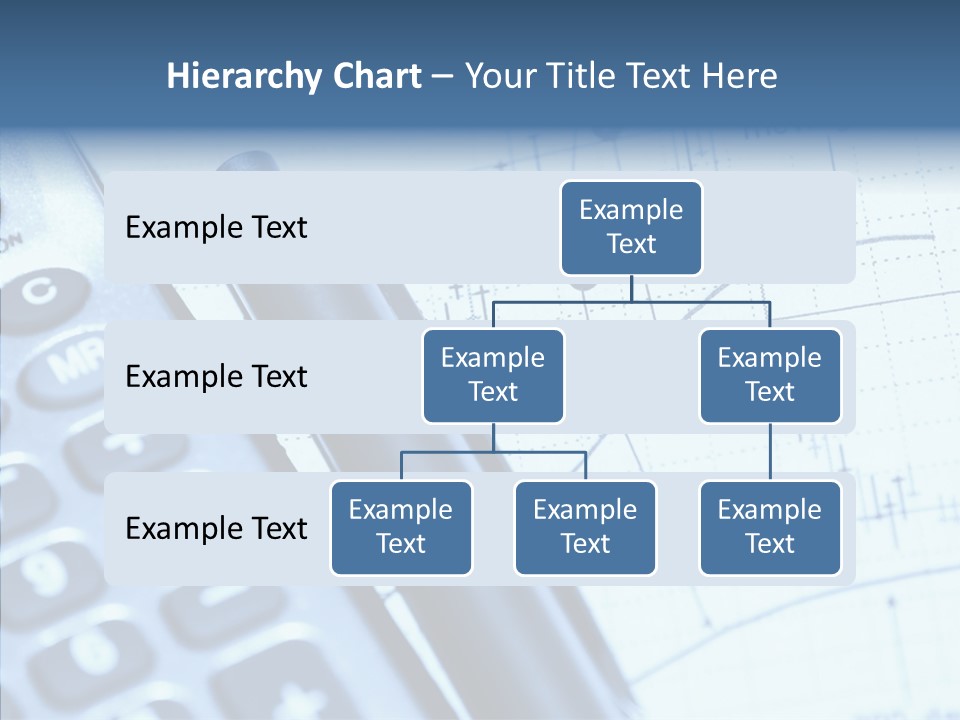Business Calculator Average PowerPoint Template